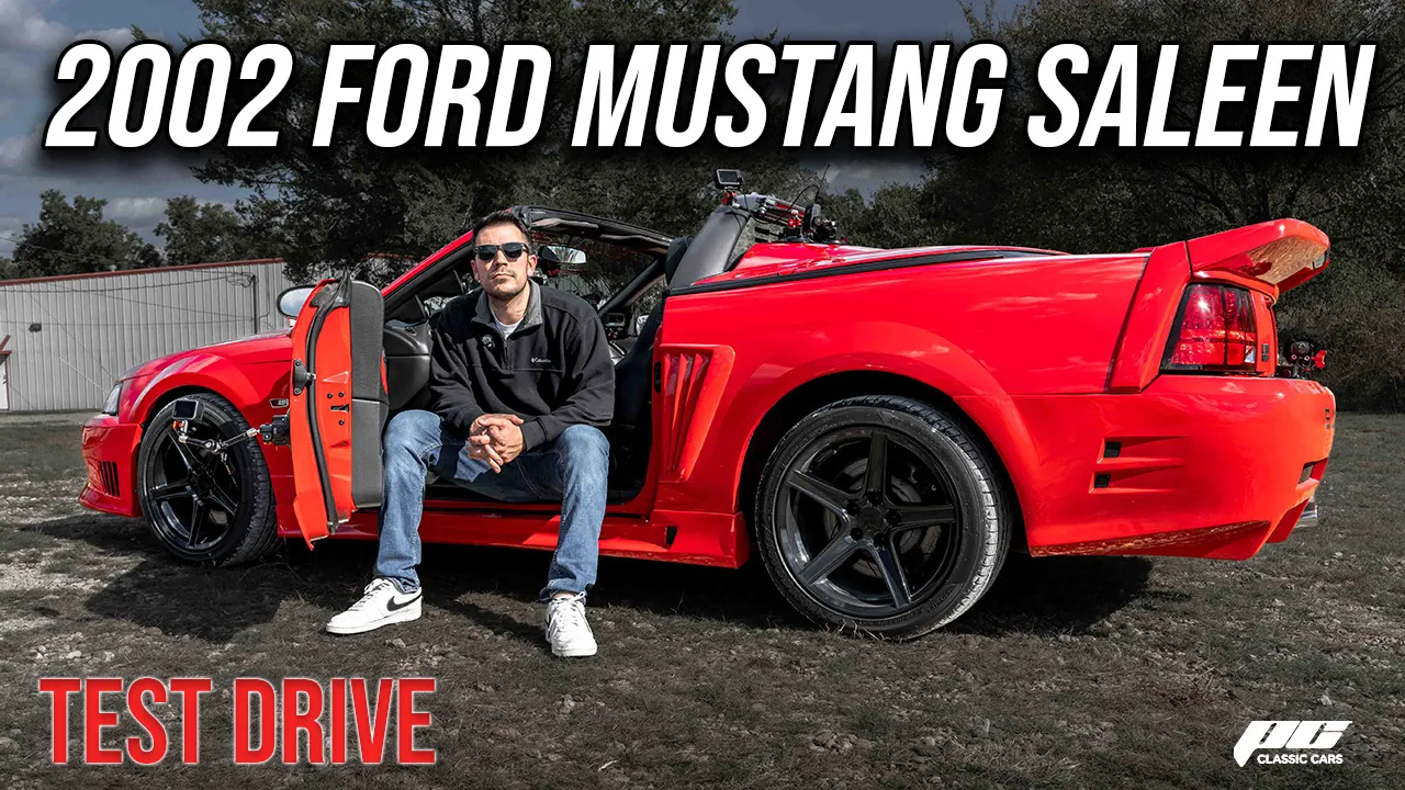2002 Ford Mustang Saleen Supercharged 4.6 Test Drive | PC Classic Cars